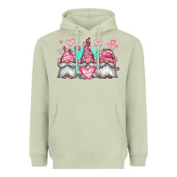 Matcha valentines day gnomes Heavyweight Hoodie - Jasminsmagicworld
