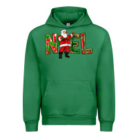 Emerald Noel Santa Urban Hoodie - NancyCooperArtShop