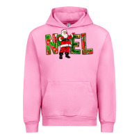 Fuchsia Pink Noel Santa Urban Hoodie - NancyCooperArtShop