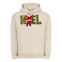 Pigment French Oak Noel Santa Urban Hoodie - NancyCooperArtShop