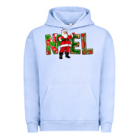 Pigment Grape Ice Noel Santa Urban Hoodie - NancyCooperArtShop