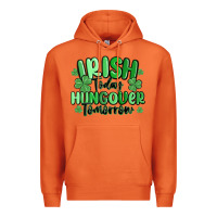 Carrot irish today hungover tomorrow Premium Hoodie - MaliasSmallBusiness