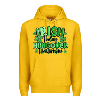 Lemon irish today hungover tomorrow Premium Hoodie - MaliasSmallBusiness