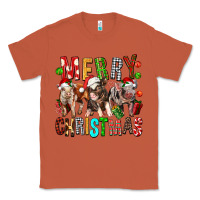 Copper Merry christmas pigs Classic Tee - FaDigitalArtStudio