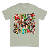 Matcha Merry christmas pigs Classic Tee - FaDigitalArtStudio