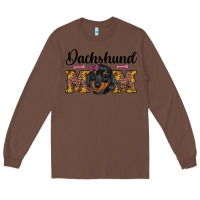 Chestnut western dachshund mom Long Sleeve Tee - RanaPortraitStore
