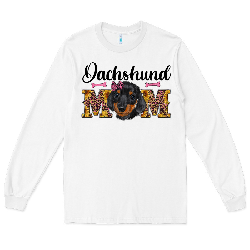 Western Dachshund Mom Long Sleeve Tee by RanaPortraitStore | Teevron