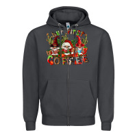 Smoke but first coffee Zipper Hoodie - FaDigitalArtStudio
