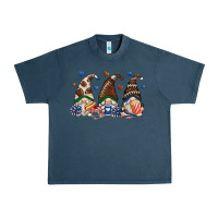 Midnight Navy football gnomes Urban Heavy Tee - Zillion Design Studio