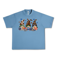 Pebble Blue football gnomes Urban Heavy Tee - Zillion Design Studio