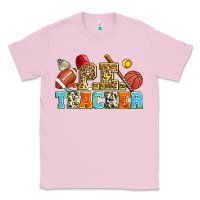 Bubblegum Pink p.e. teacher Classic Tee - Zillion Design Studio