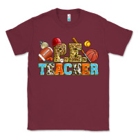 Burgundy p.e. teacher Classic Tee - Zillion Design Studio
