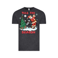 Vintage Black the season golf Vintage Tee - MaliasSmallBusiness