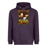 Plum cocktail set for Christmas Heavyweight Hoodie - AdoDesignShop