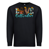 Black love rottweilers Premium Sweatshirt - Artiststas