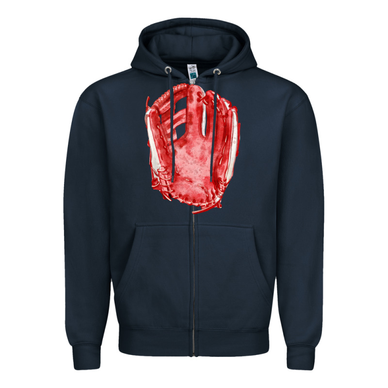 Catchers Mitt Fa Element Zipper Hoodie by FaDigitalArtStudio | Teevron