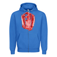 True Royal Catchers Mitt Fa Element Zipper Hoodie - FaDigitalArtStudio