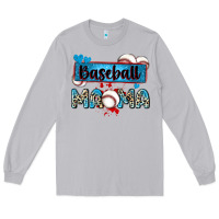 Moon Dust baseball mama with leopard Long Sleeve Tee - Zillion Design Studio