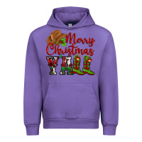 Merry Christmas Y'all Cowboy Urban Hoodie | Teevron