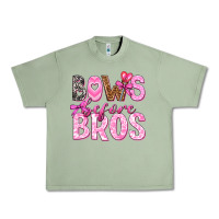 Oil Green bows before bros Urban Heavy Tee - texasbilliewilder