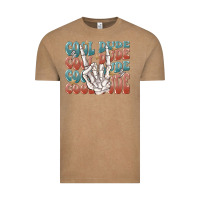 Vintage Coffee cool dude Vintage Tee - MaliasSmallBusiness
