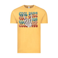 Vintage Mustard cool dude Vintage Tee - MaliasSmallBusiness