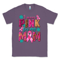 Lavender I Wear Pink For My Mom with Butterfly Classic Tee - texasbilliewilder