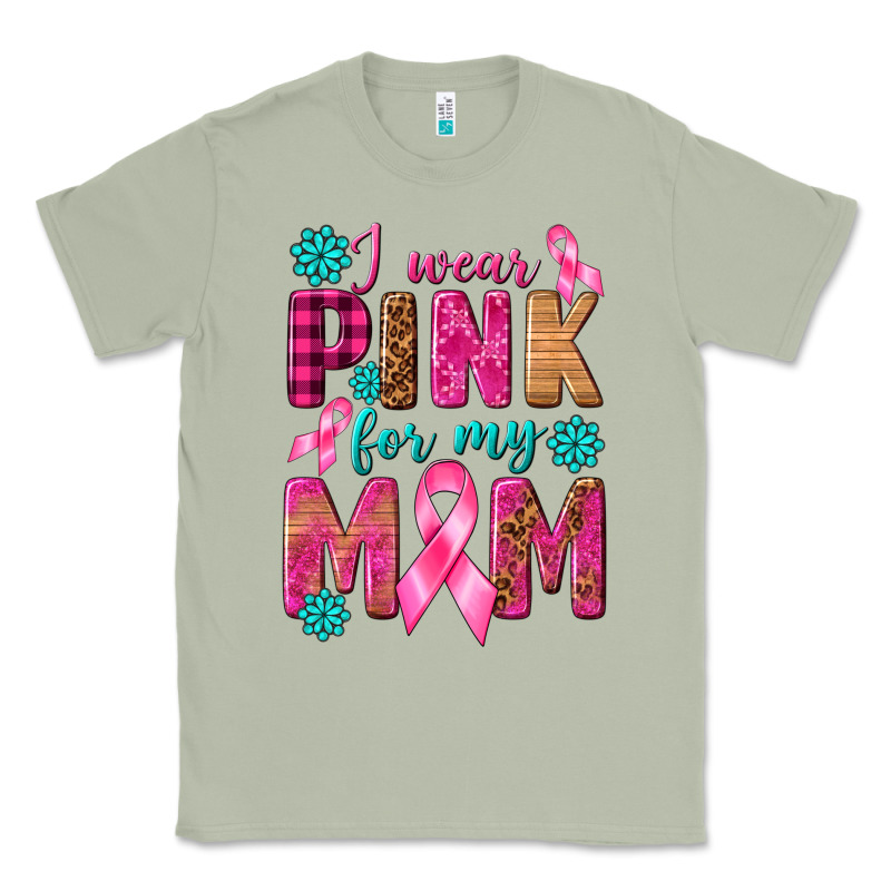 I Wear Pink For My Mom With Butterfly Classic Tee by texasbilliewilder | Teevron