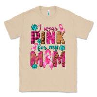 Mushroom I Wear Pink For My Mom with Butterfly Classic Tee - texasbilliewilder