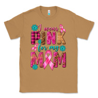 Toasted Coconut I Wear Pink For My Mom with Butterfly Classic Tee - texasbilliewilder