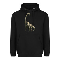 Black brachiosaurus Heavyweight Hoodie - Artiststas