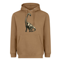 Toasted Coconut brachiosaurus Heavyweight Hoodie - Artiststas