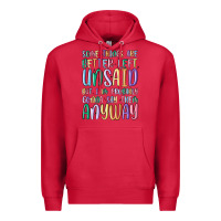 Cardinal some things are better left unsaid but i'm probabl Premium Hoodie - MaliasSmallBusiness