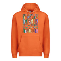 Carrot some things are better left unsaid but i'm probabl Premium Hoodie - MaliasSmallBusiness