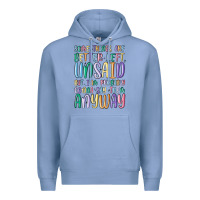 Colony Blue some things are better left unsaid but i'm probabl Premium Hoodie - MaliasSmallBusiness
