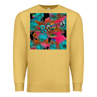 Antique Gold western rodeo seamless Premium Sweatshirt - Artiststas