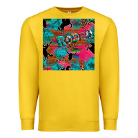 Lemon western rodeo seamless Premium Sweatshirt - Artiststas