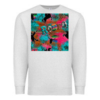 Oatmeal Heather western rodeo seamless Premium Sweatshirt - Artiststas