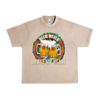 French Oak beer never broke my heart Urban Heavy Tee - texasbilliewilder