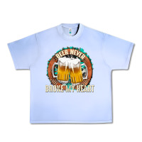 Grape Ice beer never broke my heart Urban Heavy Tee - texasbilliewilder