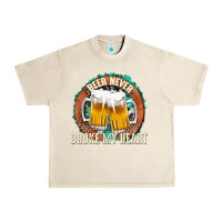 Sandshell beer never broke my heart Urban Heavy Tee - texasbilliewilder