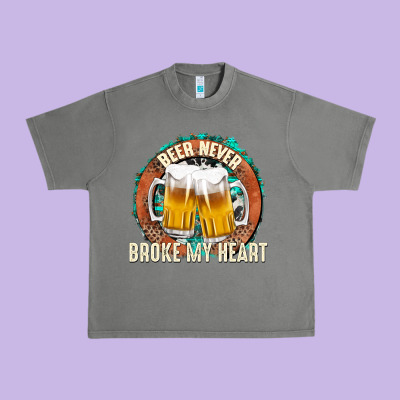 Urban Heavy Tee beer never broke my heart