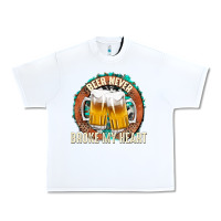 White beer never broke my heart Urban Heavy Tee - texasbilliewilder