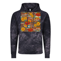 Cloud Black pumpkin plaid sunflower seamless Vintage Hoodie - AdoDesignShop