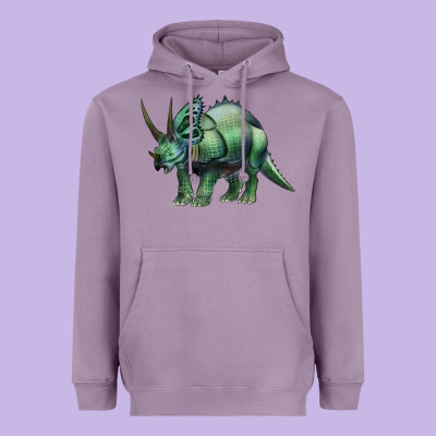Dinosaur Triceratops Heavyweight Hoodie Designed By Artiststas