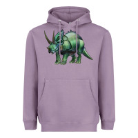 Lavender dinosaur triceratops Heavyweight Hoodie - Artiststas
