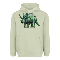 Matcha dinosaur triceratops Heavyweight Hoodie - Artiststas