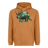 Meerkat dinosaur triceratops Heavyweight Hoodie - Artiststas