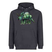 Smoke dinosaur triceratops Heavyweight Hoodie - Artiststas