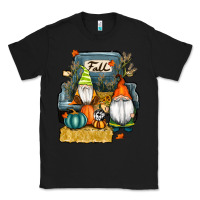 Black farm truck autumn gnomes Classic Tee - RanaPortraitStore